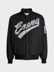 Baseballová bunda Neighborhood x Public Enemy x Majestic