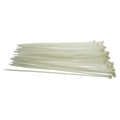 100 Cable Ties (3.6mm x 250mm) Neutral