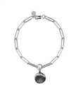 Neumond-Spurenkettenarmband