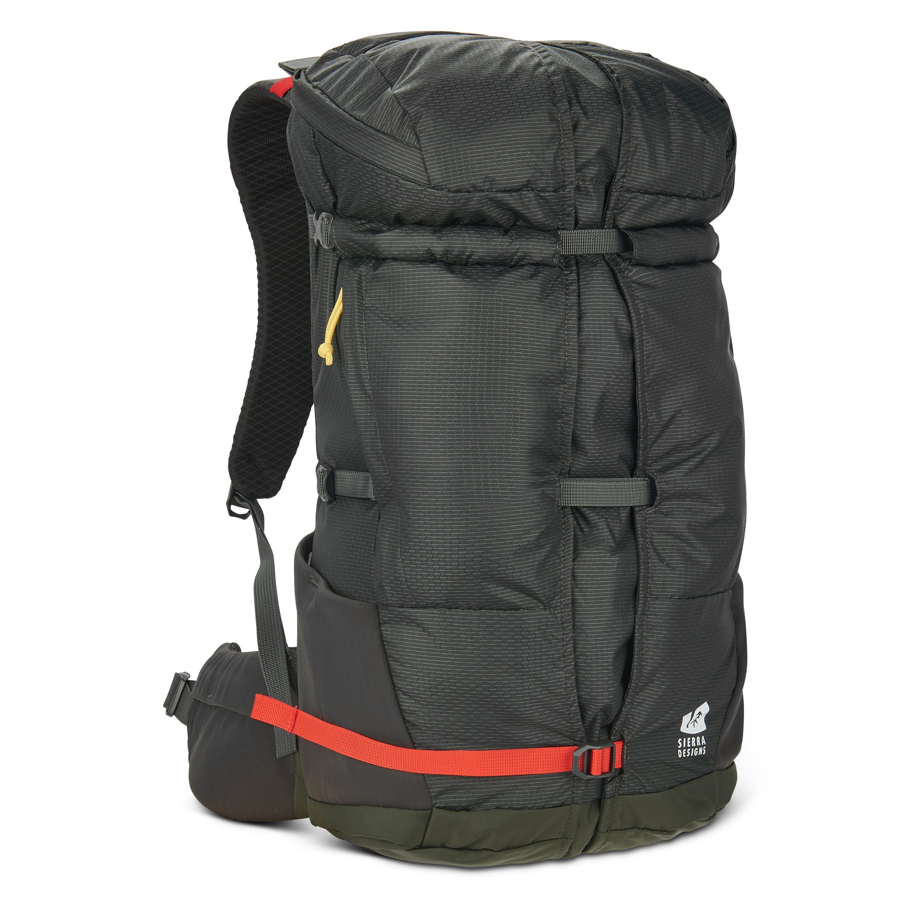 Mochila Sierra Designs Flex Hike 20L-30L - Peat/Fiery Red