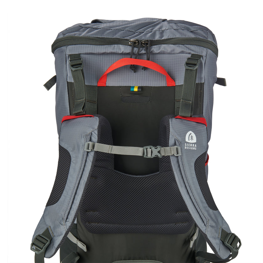 Sierra Designs Flex Trail 40L-60L Rucksack - Wild Dove/Peat