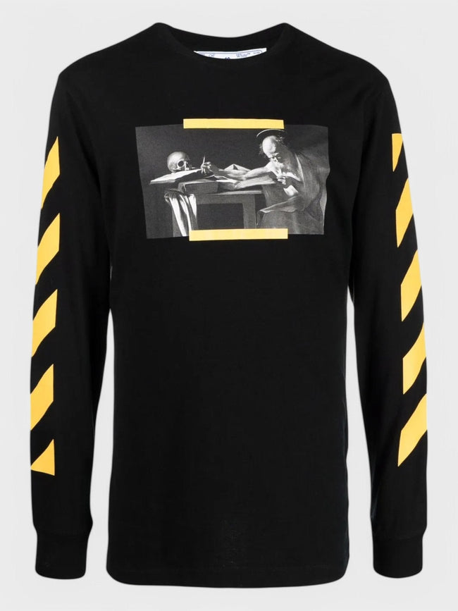 Carav Painting L/S Tee Black