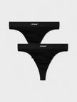 Off-White Helvetica Logo Briefs Pack Black