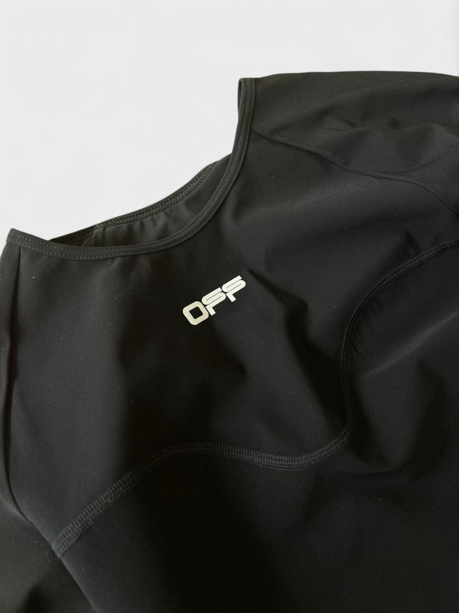 Czarna koszulka sportowa z logo Off-White