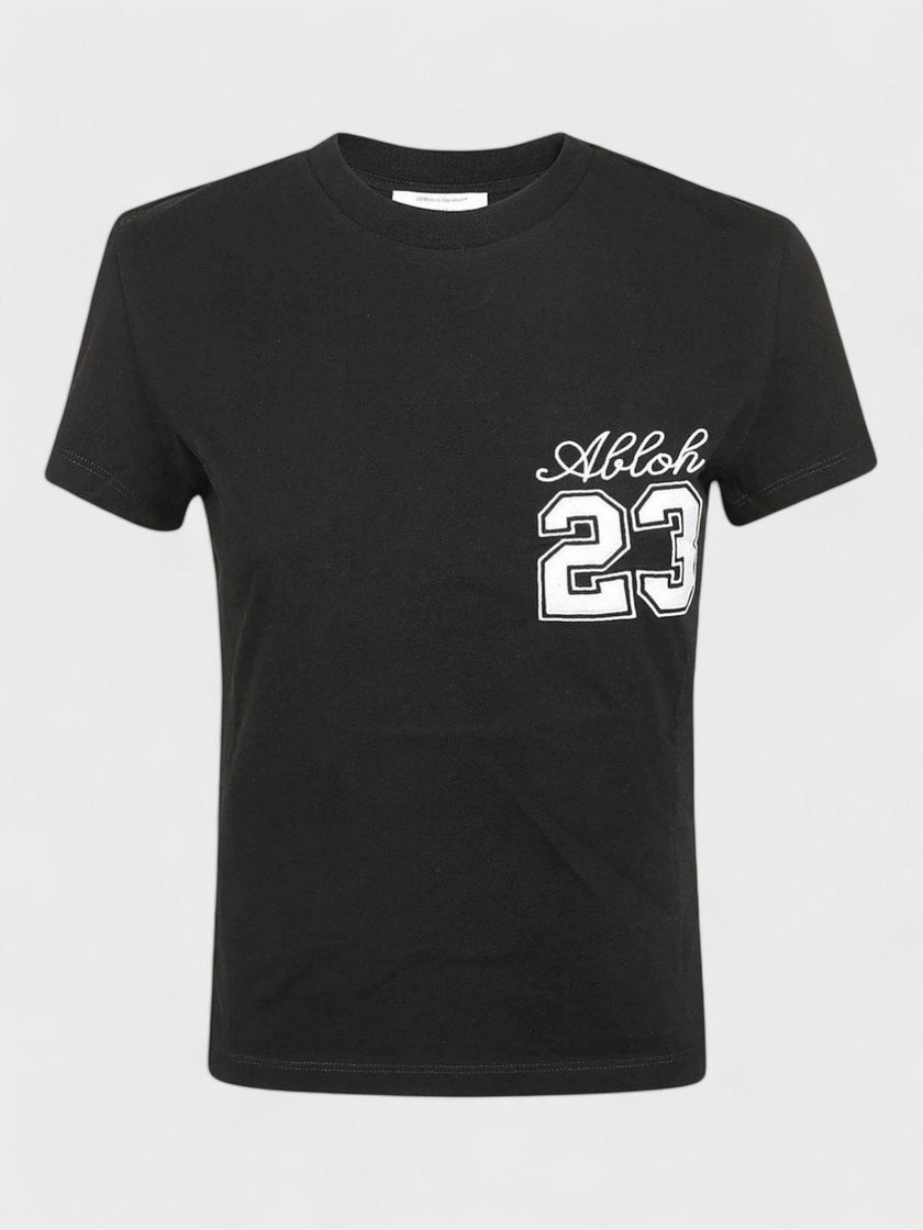 Off-White Ow 23 Embroidered Fitted Tee