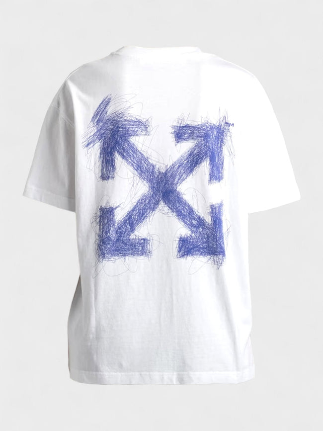 Camiseta regular Off-White Pen Arrows blanca