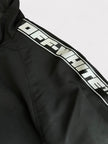 Piping Logo Track Jacket Black