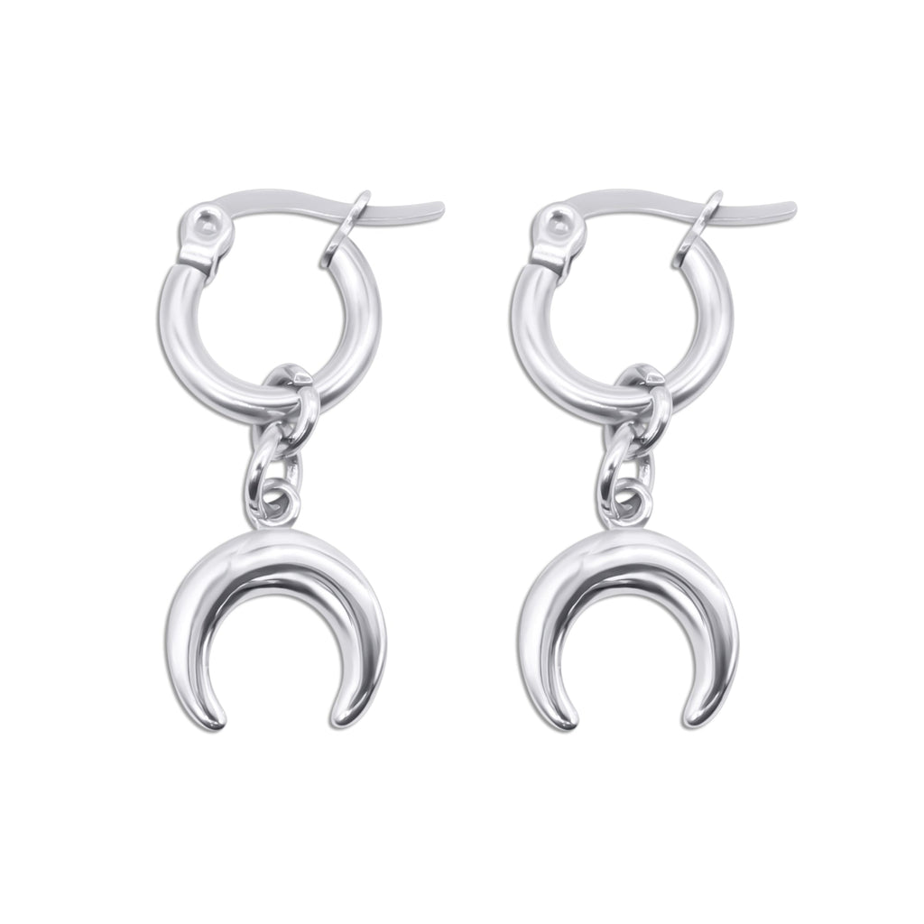 Selene Crescent Moon Earrings