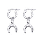 Selene Crescent Moon Earrings