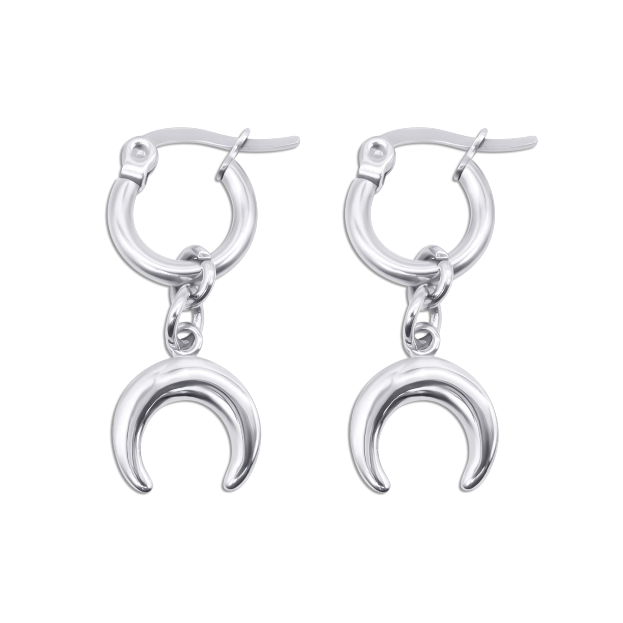 Selene Crescent Moon Earrings
