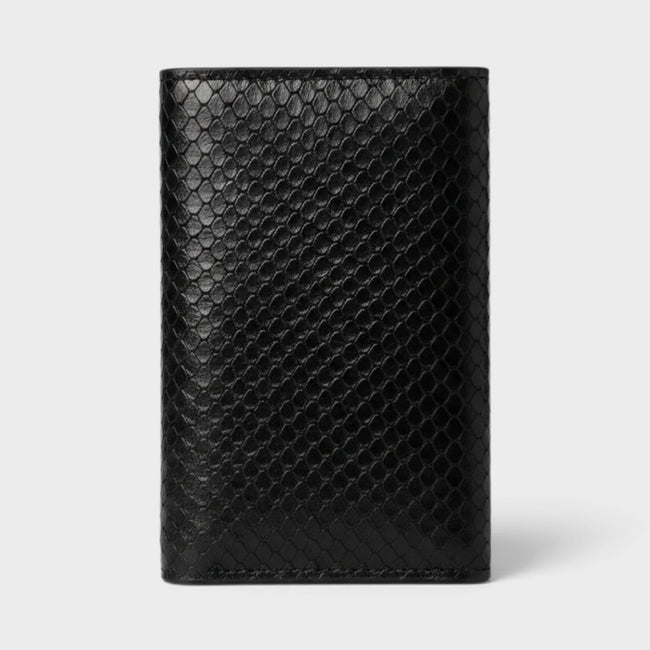 Portefeuille pliable Medusa imprimé Ayer noir