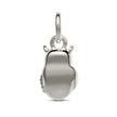 Owl Personalised Silver Charm