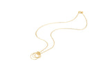 Creolen-Cluster-Ringe Goldkette