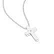 D For Diamond Mittelgroßer Kreuzanhänger mit Diamant