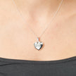 Beginnings Large Silver Heart Locket