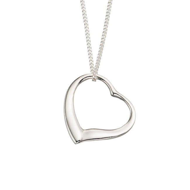 Beginnings Slip on Heart Pendant