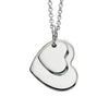 Beginnings Double Heart Tag Pendant