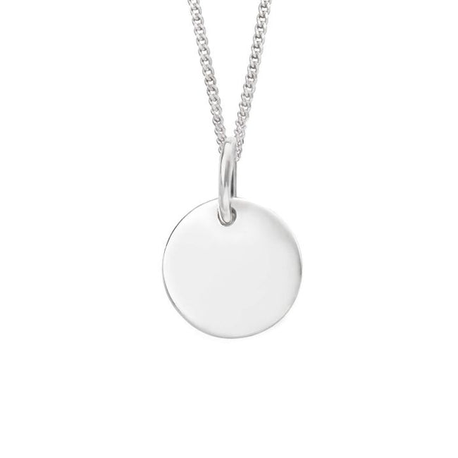 Beginnings 11mm Round Tag Pendant