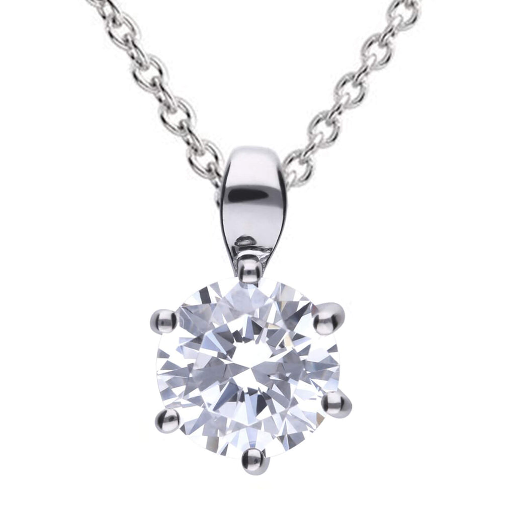 Diamonfire Sechs-Krappen-Anhänger mit Karat