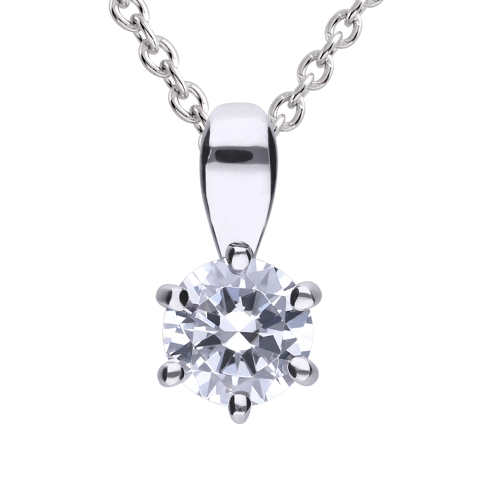 Diamonfire Sechs-Krappen-Anhänger mit Karat