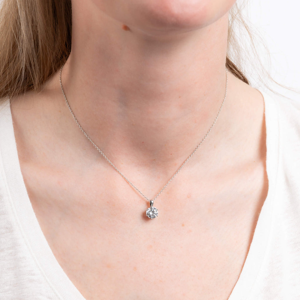 Diamonfire Sechs-Krappen-Anhänger mit Karat