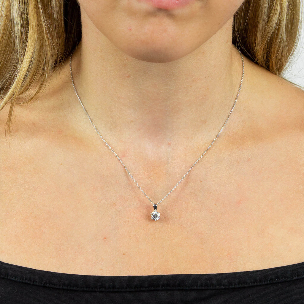Diamonfire Sechs-Krappen-Anhänger mit Karat