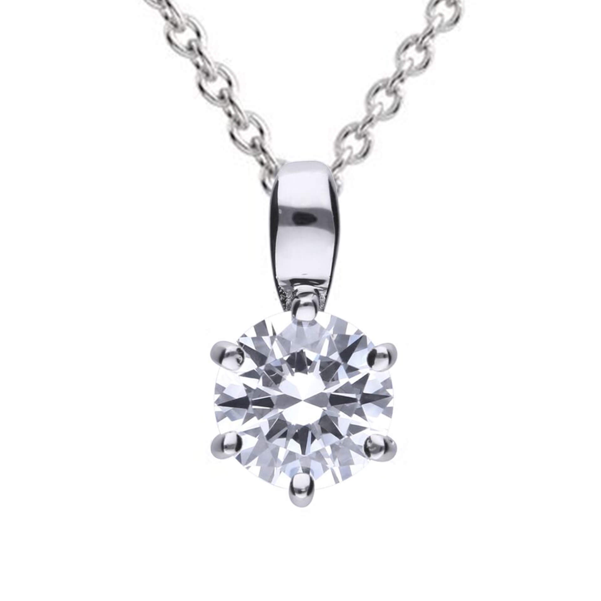 Diamonfire Sechs-Krappen-Anhänger mit Karat