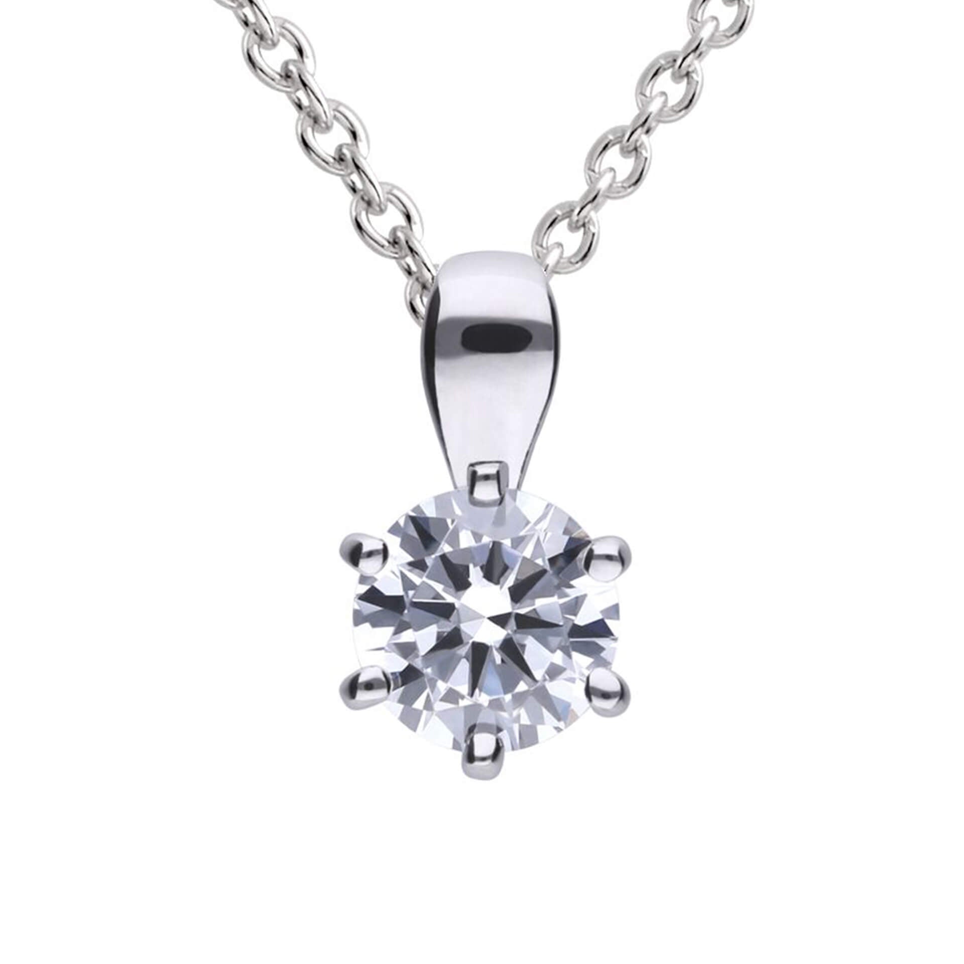 Diamonfire Sechs-Krappen-Anhänger mit Karat
