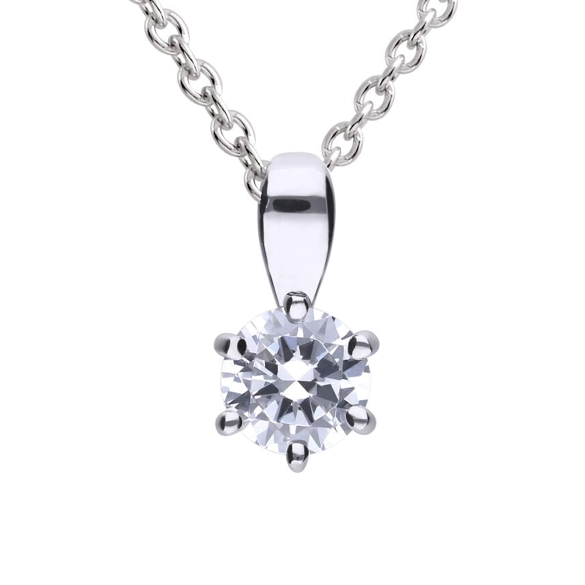 Diamonfire Sechs-Krappen-Anhänger mit Karat