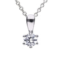 Diamonfire Sechs-Krappen-Anhänger mit Karat
