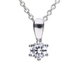 Diamonfire Six Claw Carat Pendant