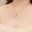 Diamonfire Round Medallion Filigree Locket