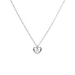 Diamonfire Open Heart Pendant with Zirconia