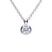 Diamonfire Bezel Set Carat Pendant