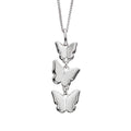 Beginnings Triple Butterfly Pendant