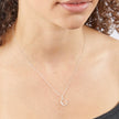 Beginnings Initial Pendant with CZ