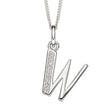 Beginnings Initial Pendant with CZ