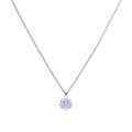 Diamonfire Blue Pave Set Pendant