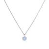 Diamonfire Blue Pave Set Pendant