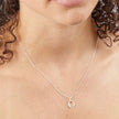 Beginnings Number Pendant with CZ