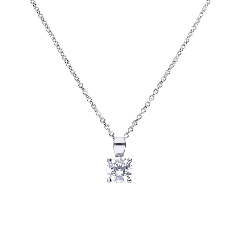 Diamonfire Anhänger mit vier Krallen und Karat