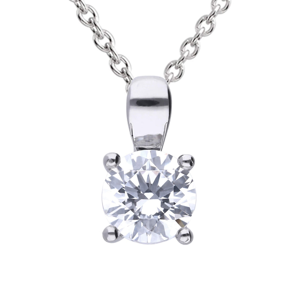 Diamonfire Anhänger mit vier Krallen und Karat