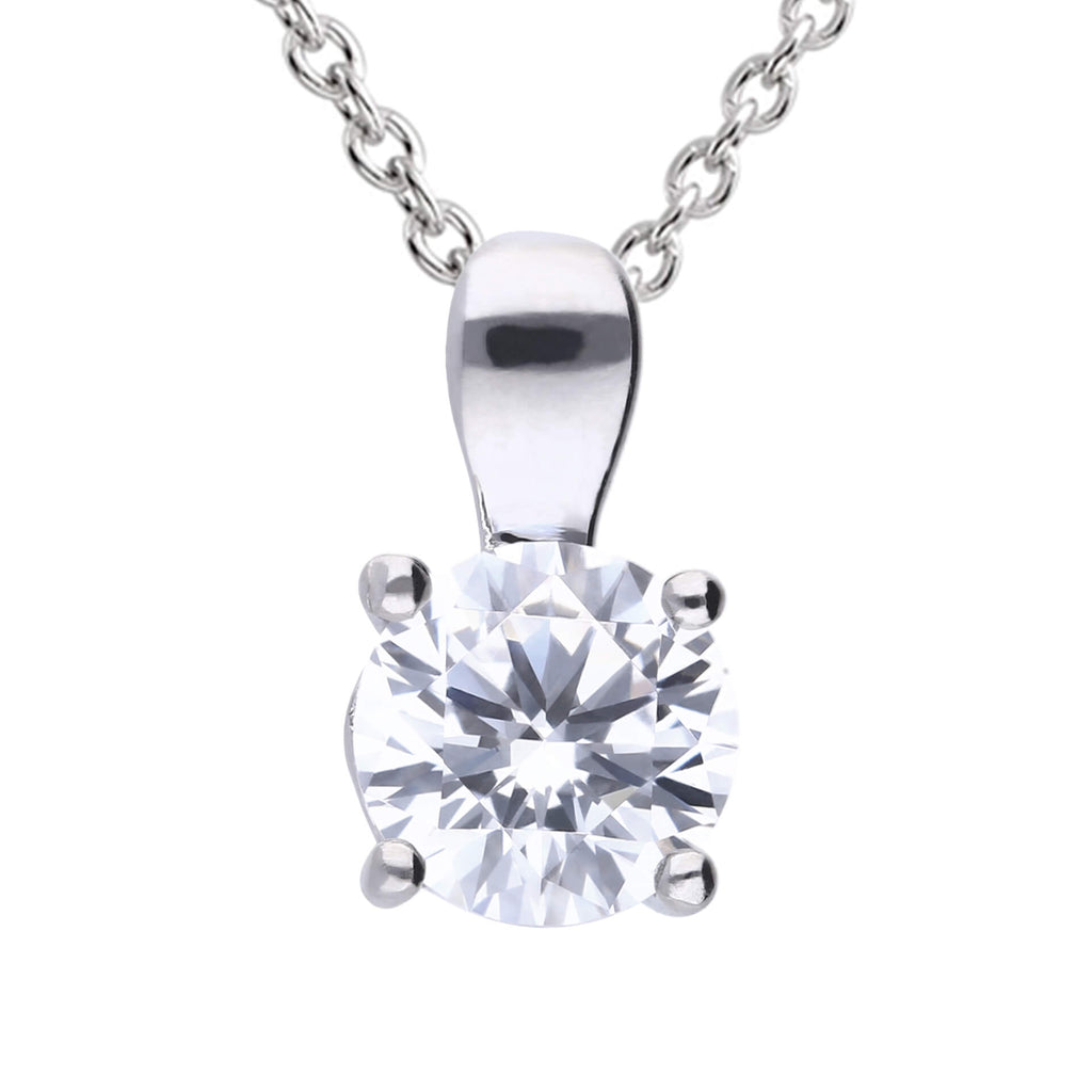 Diamonfire Anhänger mit vier Krallen und Karat