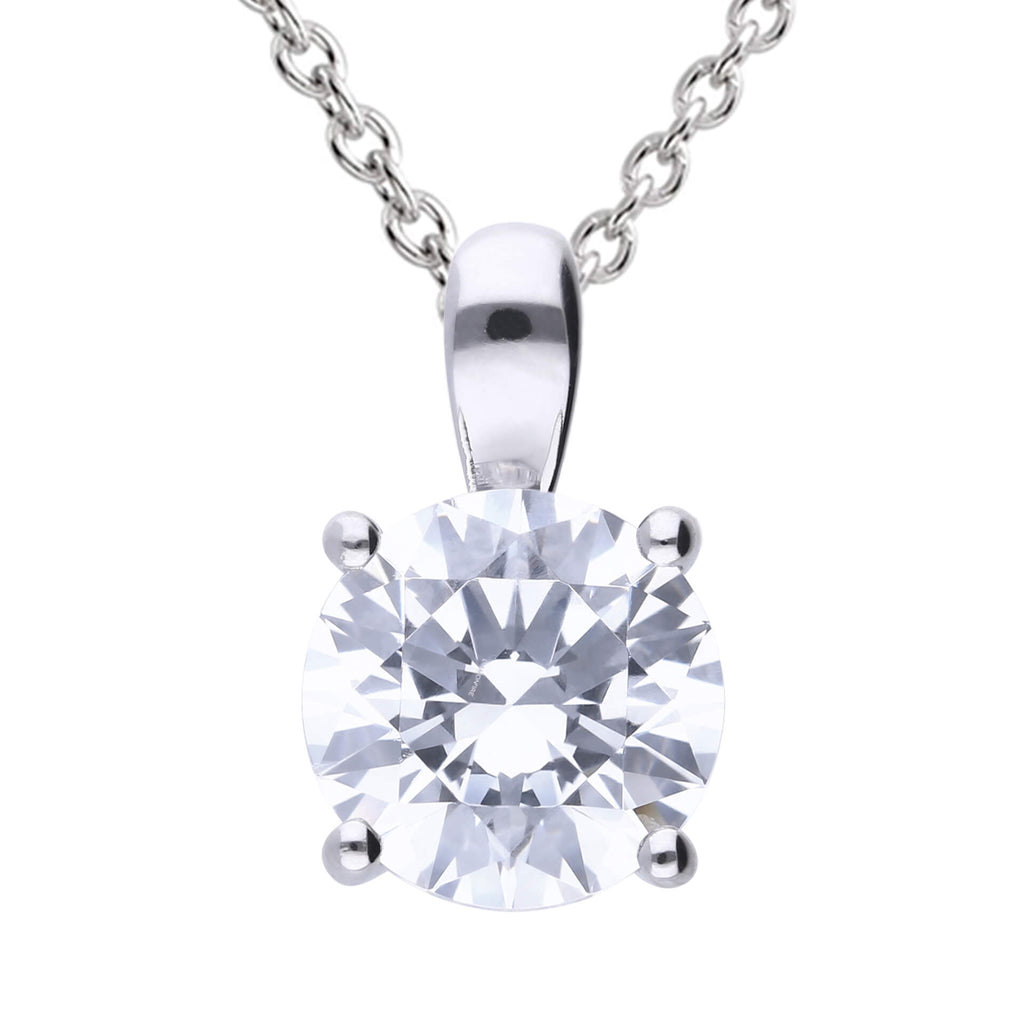 Diamonfire Anhänger mit vier Krallen und Karat