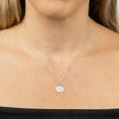 Beginnings Diamond Cut Disc Pendant