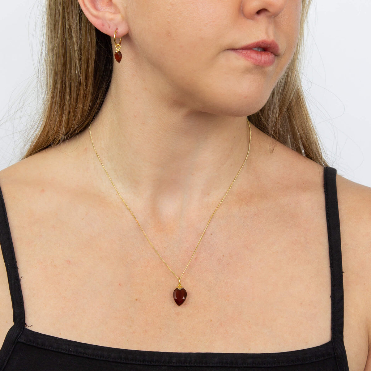 Beginnings Chalcedony Birthstone Pendant