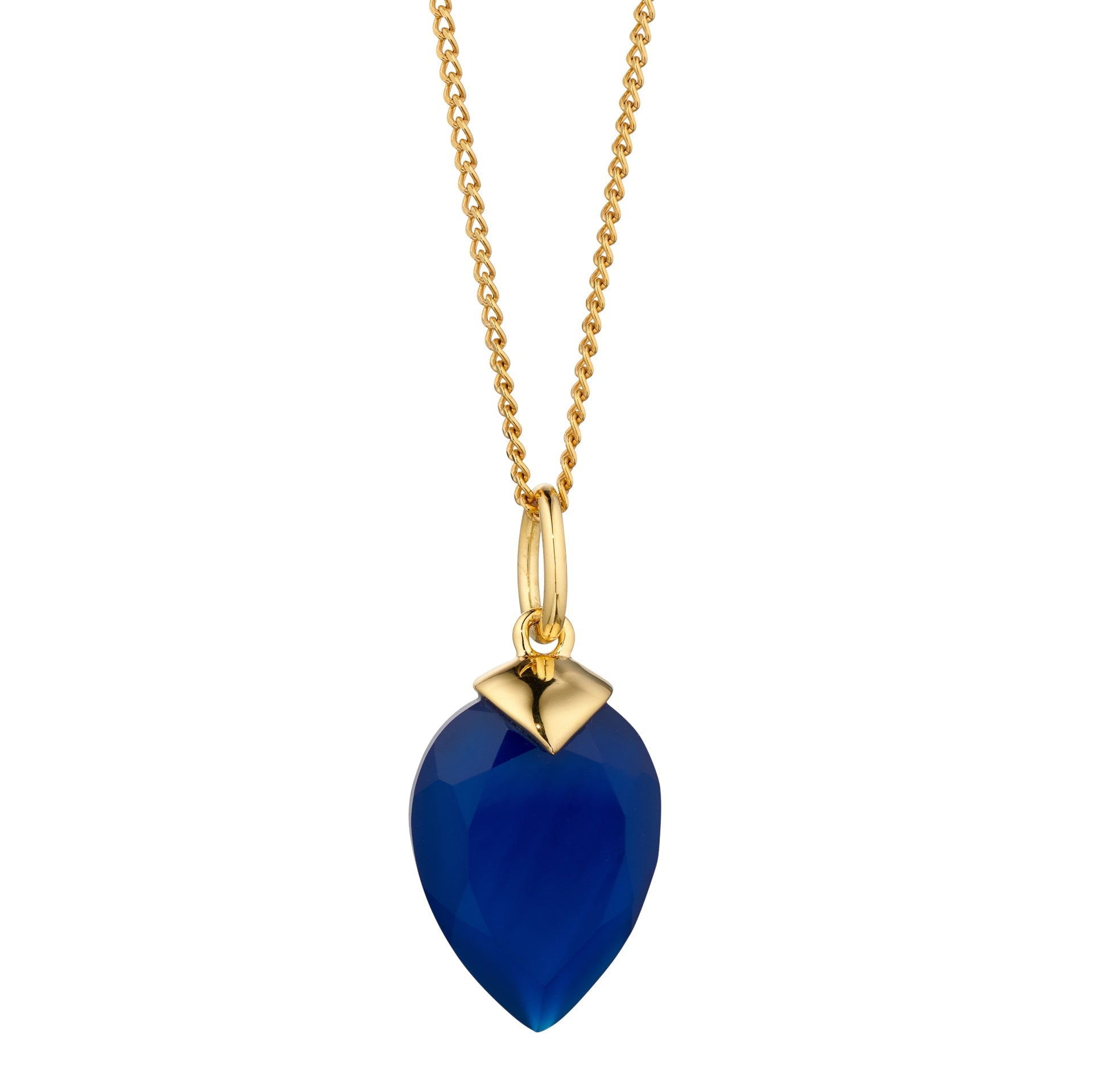 Beginnings Chalcedony Birthstone Pendant