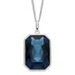 Beginnings Elongated Octagon Crystal Pendant