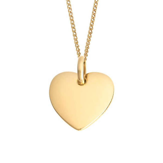 Beginnings Heart Tag Pendant