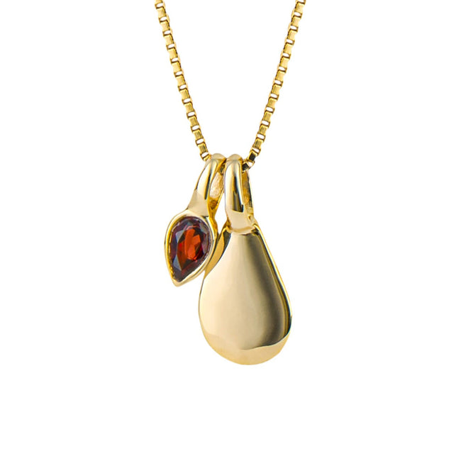 Collar de piedras semipreciosas de nacimiento Beginnings